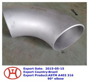 ASTM A403 316 90 ° Elbow