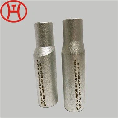 Cruach Dhosmálta Duplex N08904 904L 1.4539 ASTM A182 F904L Píopa Nipple Hex Nipple